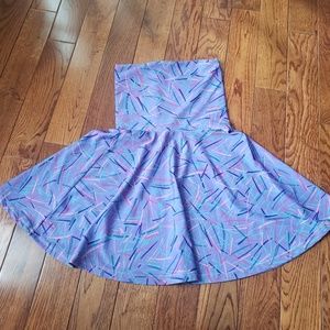 American Apparel Printed Nylon Mini Dress/Skirt